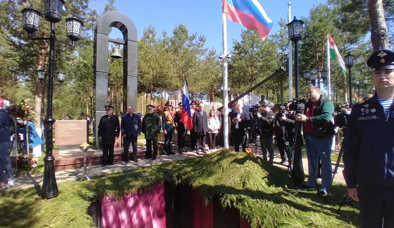 В Куйбышевском районе захоронили останки 29 красноармейцев