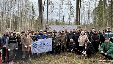 В Мещовском лесничестве высадили 3,5 тысячи деревьев