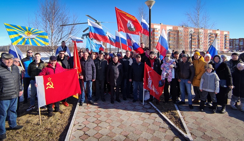 В Бабынинском районе прошёл автопробег в поддержку спецоперации на Украине