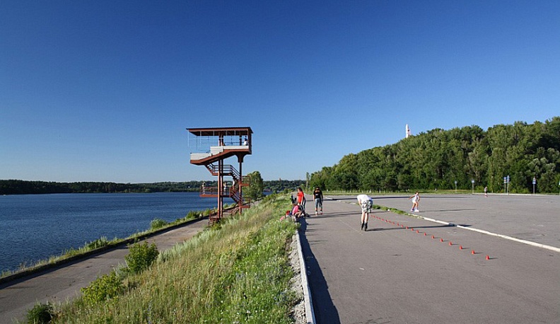 На набережной Яченского водохранилища сделают велодорожки