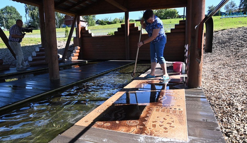 Губернатор Калужской области оценил сухиничские родники