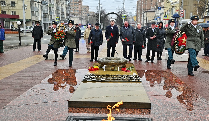 Калужане почтили память узников фашистских концлагерей