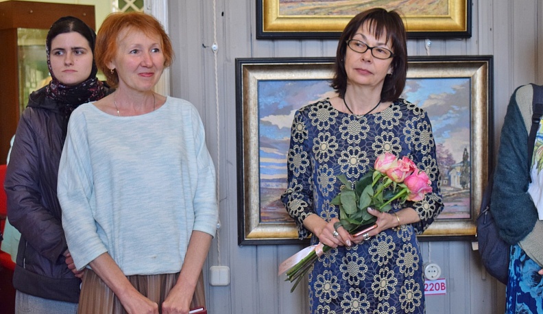 В Тарусе открылась выставка живописи Юлии Хотян