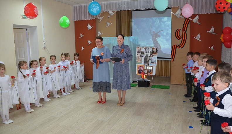 В калужском детском саду прошел праздник, посвященный Дню Победы