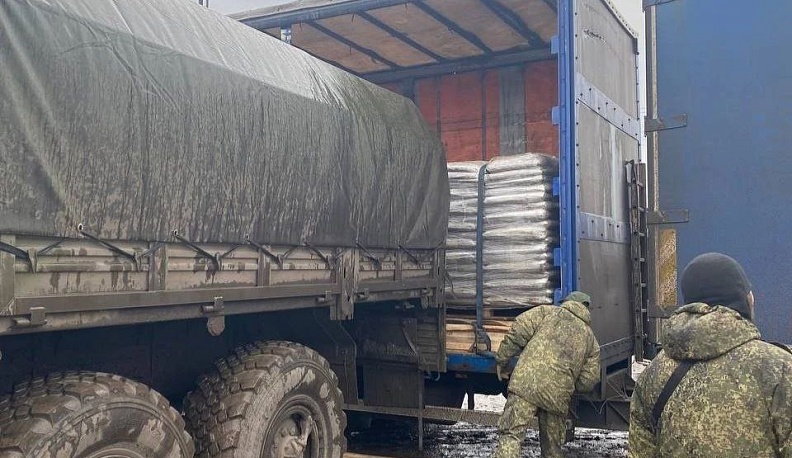 Мобилизованные калужане получили гуманитарную помощь от земляков 