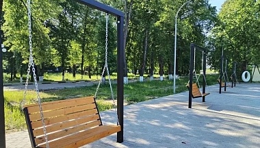 В Жуковском округе в деревне Маринки завершили второй этап благоустройства сквера