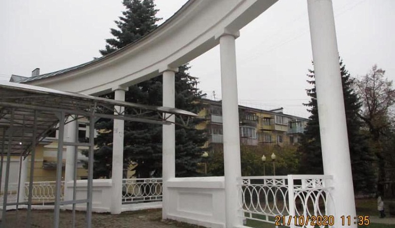 Колоннаду у дома Шамиля отремонтировали в Калуге