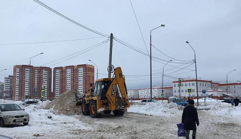 Калужан просят убрать машины с 9 улиц для вывоза снега 28 января