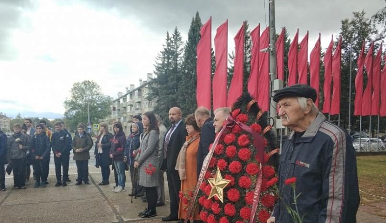 Обнинск присоединился к торжествам, посвященным годовщине освобождения области от немецко-фашистских захватчиков