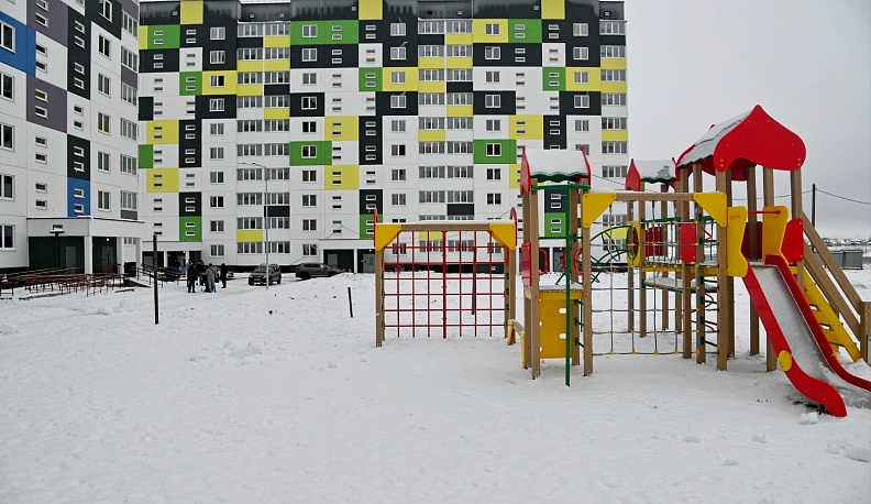 В калужском микрорайоне «Веснушки» введены в эксплуатацию пять новых многоквартирных домов