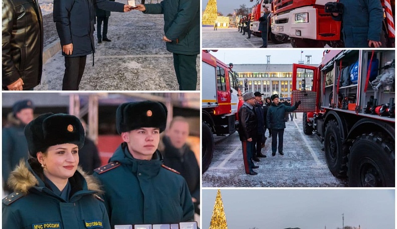 Парк спасательной техники пополнился 10 машинами