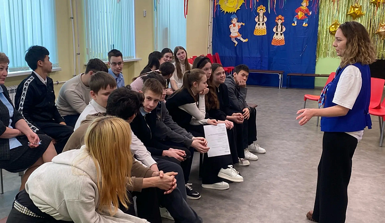 В Малоярославецкой школе прошла профориентационная встреча