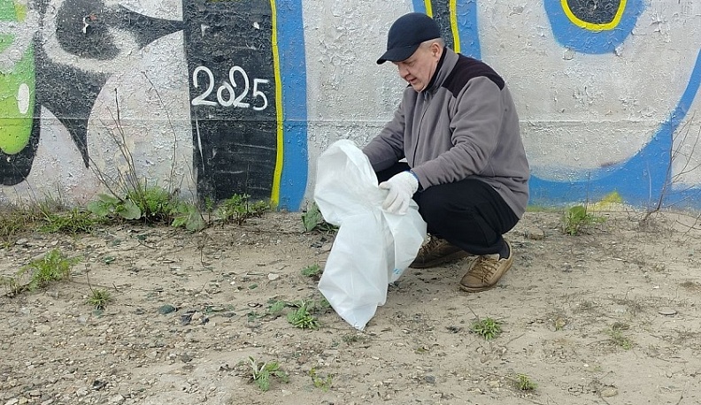 Калужане привели в порядок берег Оки