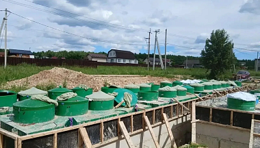 В Жуковском округе продолжается реконструкция очистных