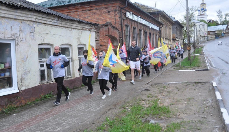 В Боровском районе в памятном забеге приняли участие 40 спортсменов