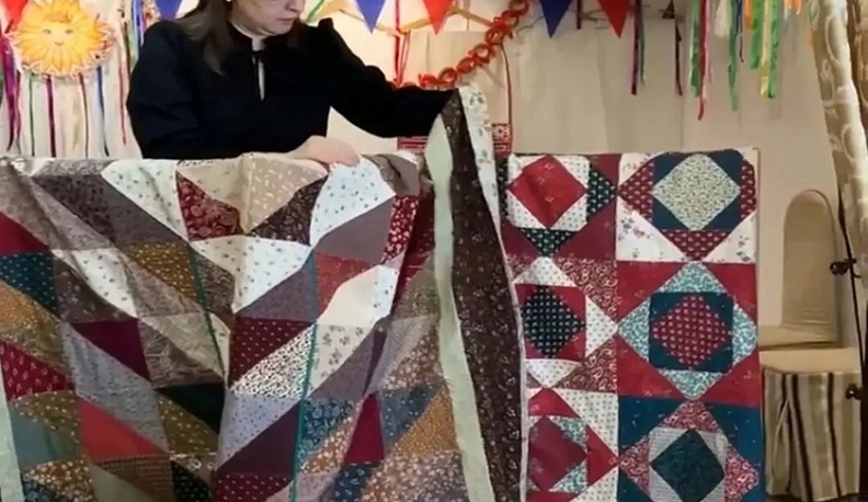 Жительница Тарусы превратила лоскутное шитье в дело жизни