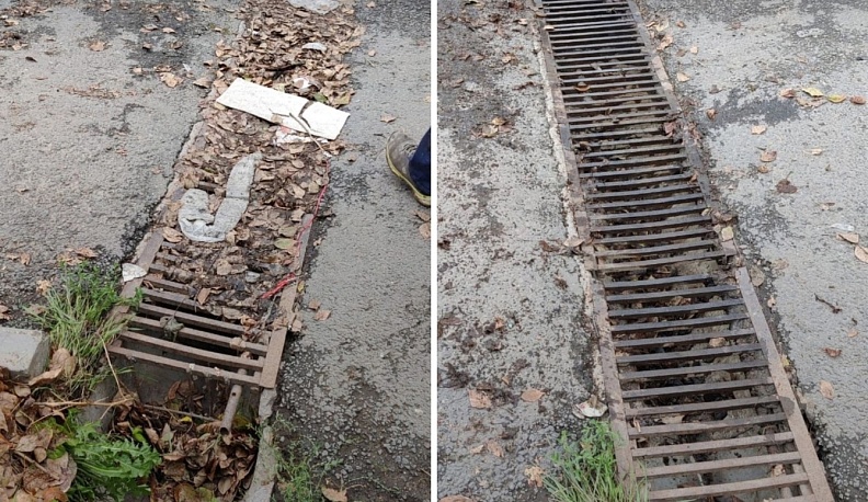 В Калужской области поэтапно ремонтируют ливневки