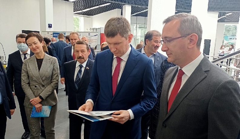 Министр экономического развития РФ Максим Решетников прибыл в Обнинск