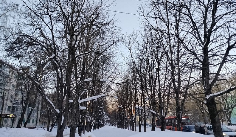 В понедельник Калугу накроет снегопад 