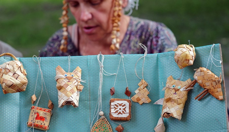 Центральный парк культуры и отдыха Калуги погрузился в Средние века