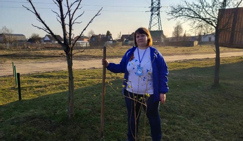 В Людиновском районе посадили Сад Памяти