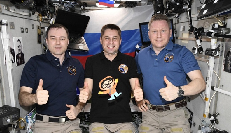 Из Калуги на МКС отправили «Андрея-космонавта»