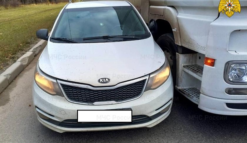 В Обнинске один человек пострадал при столкновении грузовика и «Киа»