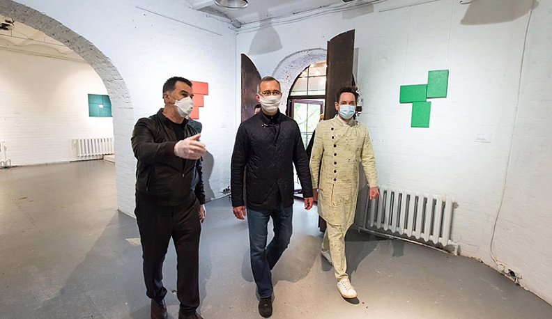 Владислав Шапша посетил пространство актуального искусства