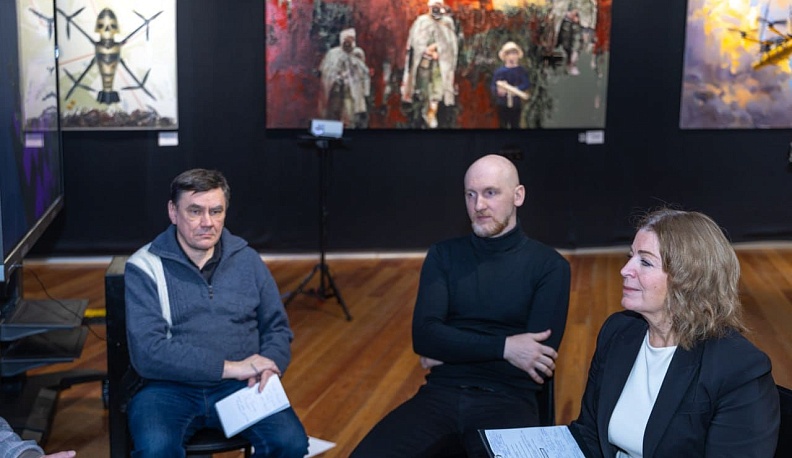 В Инновационном культурном центре Калуги открылась патриотическая выставка 