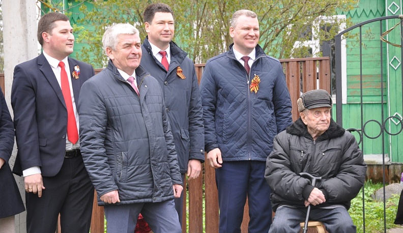 В Боровском районе поздравили пионера-героя