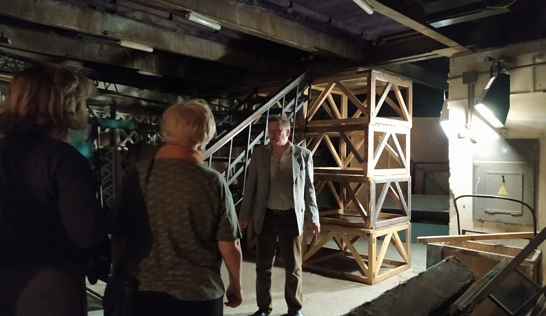 Ночь искусств театралы встретили в подвале Калужского драмтеатра