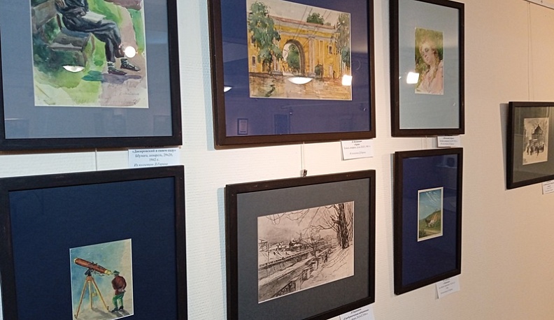 Выставка «Графика в коллекциях калужан» открылась в галерее Дома музыки в Калуге