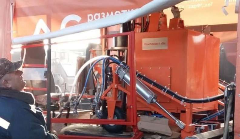 В Обнинске дорожная разметка будет наноситься по новой технологии