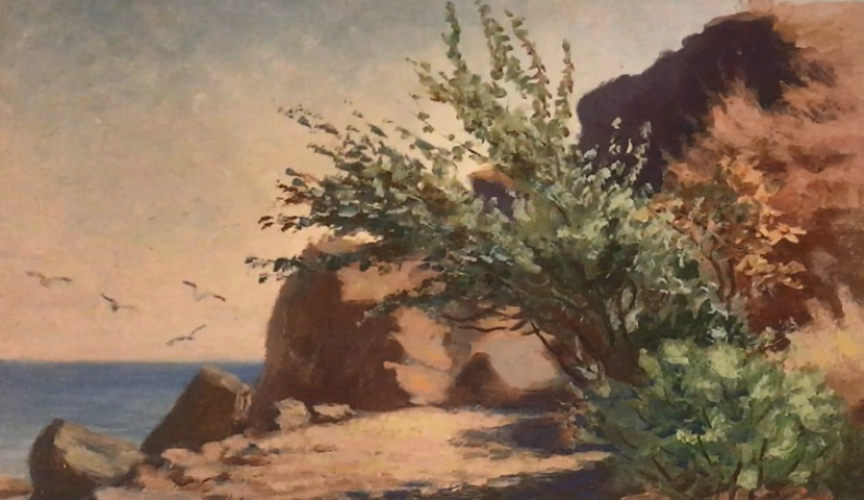 В Обнинске открылась выставка художника Николая Анатольева, посвященная природе Крыма