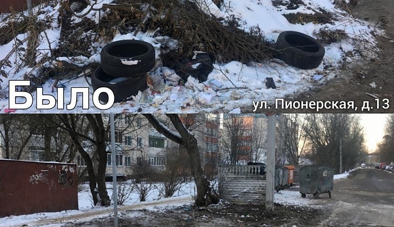 За декабрь из Калуги вывезли 102 стихийных свалки