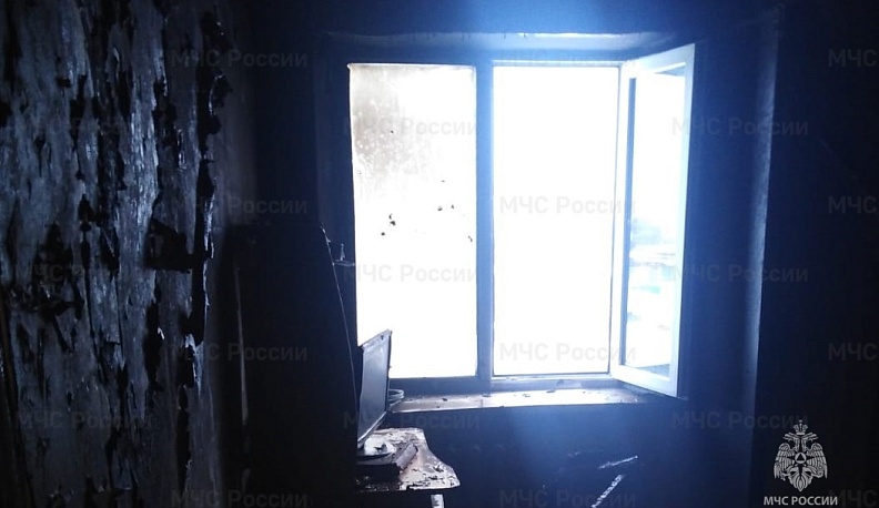 В Калужской области при пожаре погибла женщина