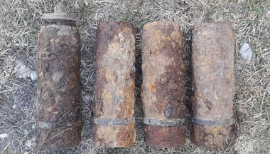 В Людиновском округе обезвредили четыре снаряда времён Великой Отечественной войны