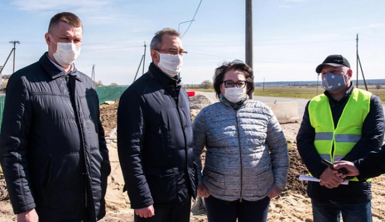 Владислав Шапша ознакомился с ходом работ на автодороге «Козельск – Перемышль»