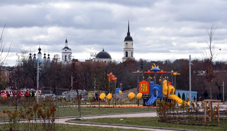 В новом городском парке должны появиться два биотуалета