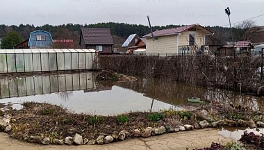 В Жуковском округе затопило два СНТ
