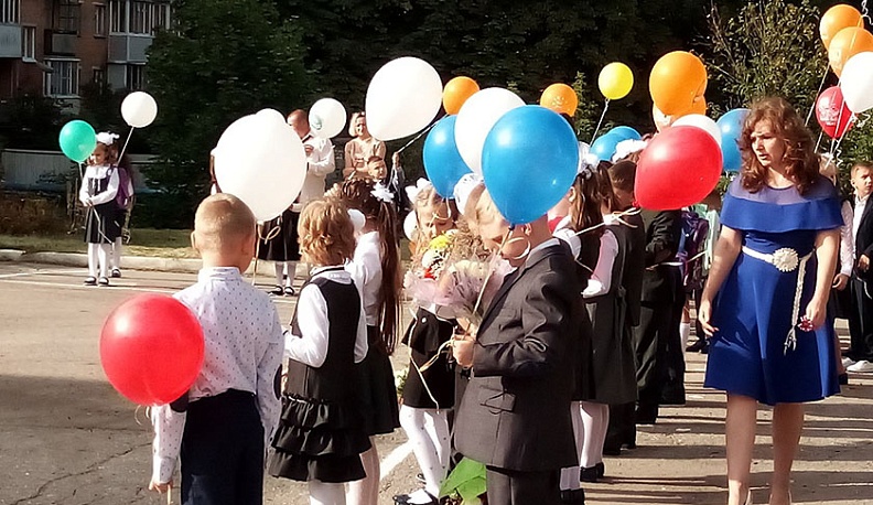  Для калужских первоклассников прозвенел первый звонок