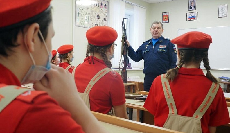 Юнармейцы Калуги готовятся к военной игре