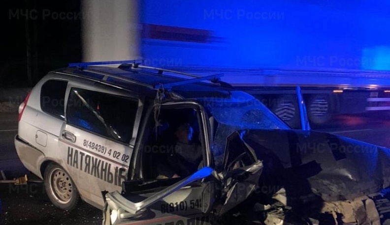 В Боровском районе в аварии погиб мужчина