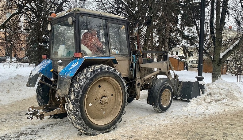 В Калуге к вывозу снега привлекут дополнительные организации