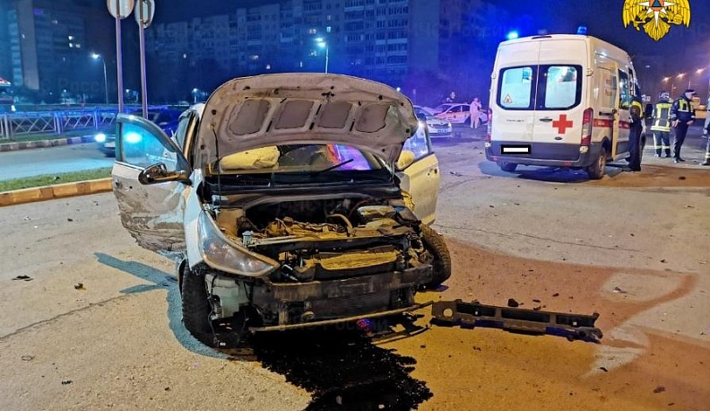 В Обнинске один человек пострадал в тройном ДТП