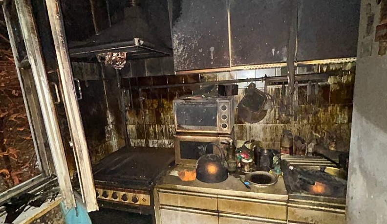 В Калуге в пожаре погиб мужчина