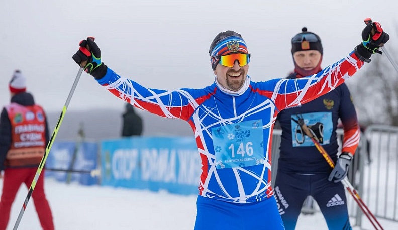 Четыре тысячи калужан пробежали «Лыжню России»