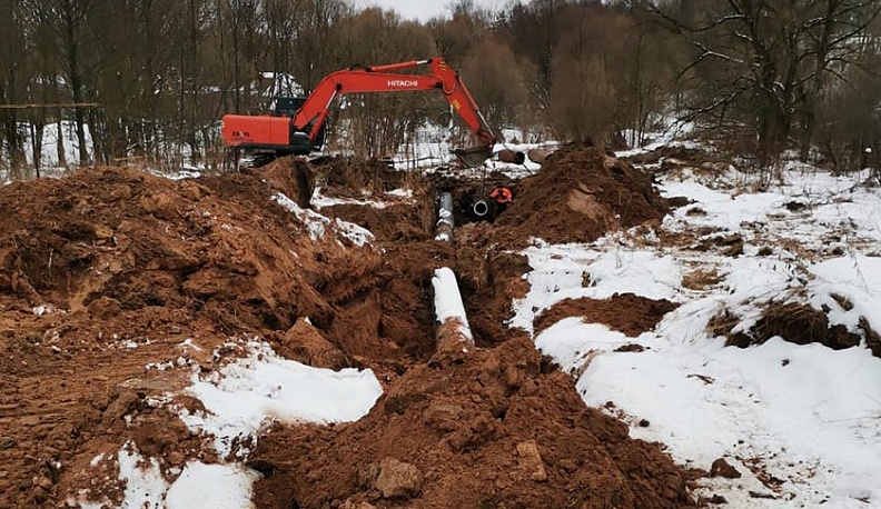 В Калуге меняют водопроводные сети
