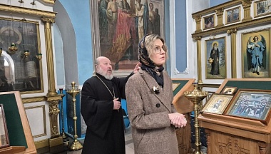 Депутат Государственной Думы Мария Бутина посетила один из храмов Перемышля