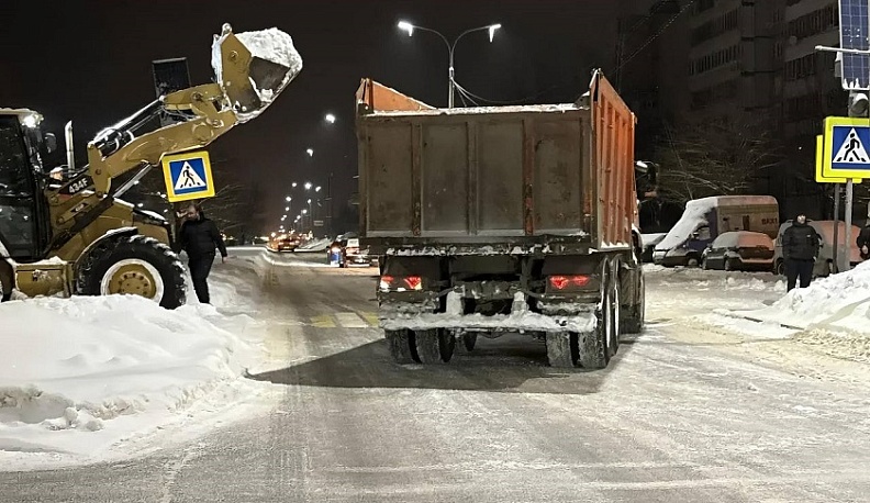 Более 14 тысяч кубометров снега вывезли из Обнинска
